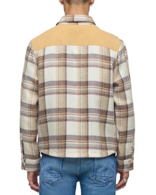 Plaid Flap Pocket Button Shirt