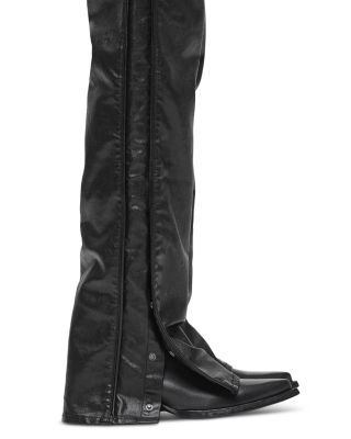 Walker Track Pants in Coated Onyx