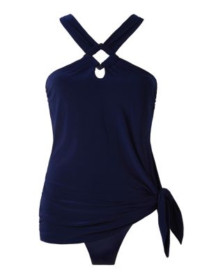 Skirted Tie Side Swimsuit