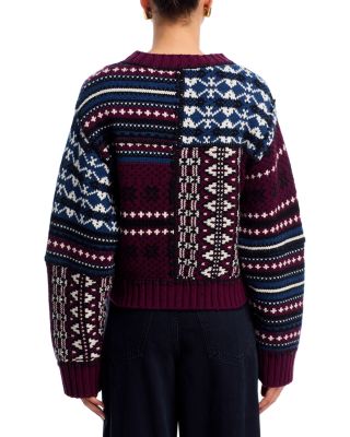 Linea Fair Isle Cardigan Sweater