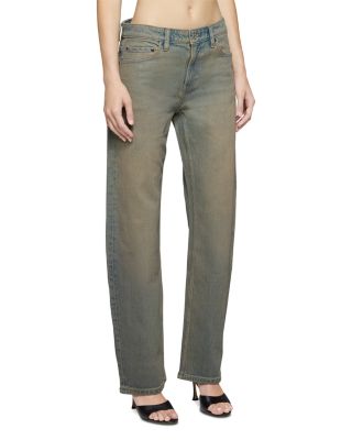 Alida Loose High Rise Barrel Leg Jeans in Whisky