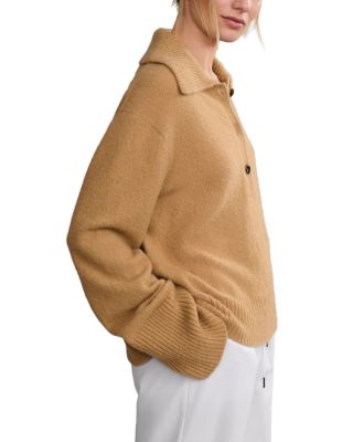 Stevie Cashmere Blend Polo Sweater