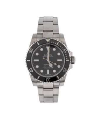 Pre-Owned Rolex - Oyster Perpetual Submariner Automatic Watch in Stainless Steel and Cerachrom 40mm