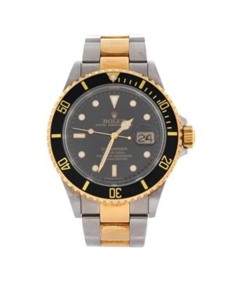 Pre-Owned Rolex - Oyster Perpetual Submariner Date Automatic Watch in Stainless Steel and Cerachrom with Gold 40mm
