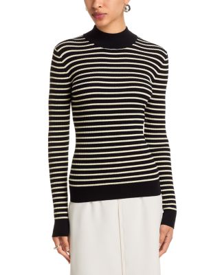Ifrancis Striped Turtleneck Pullover Sweater