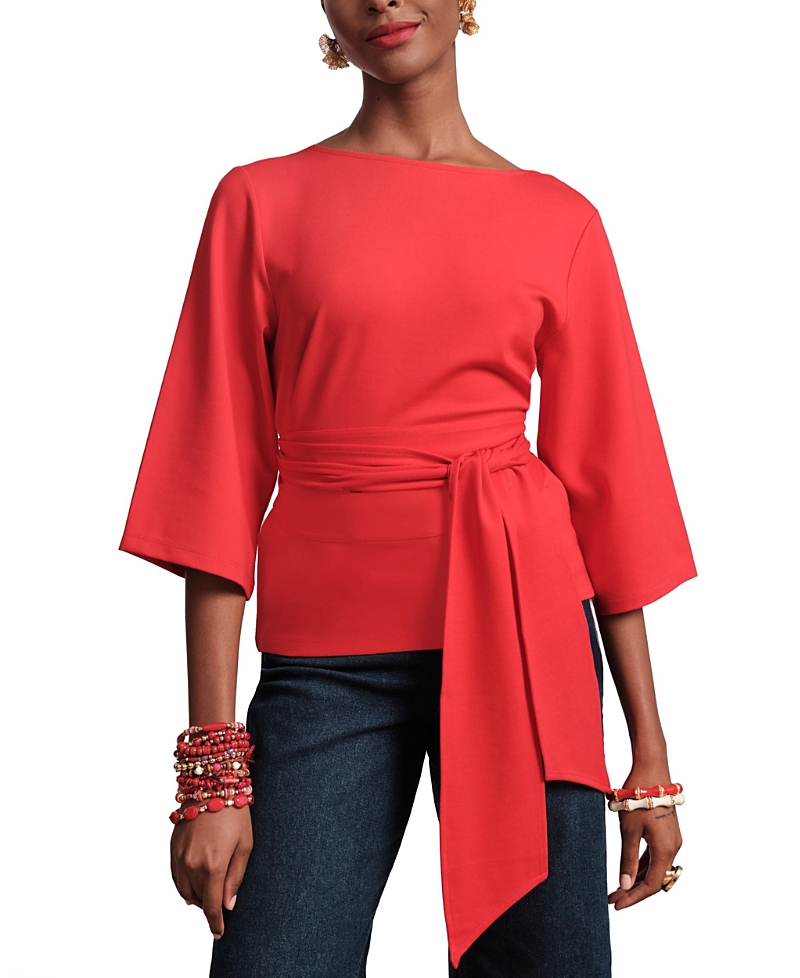 Frances Valentine Whitney Women's Wrap Top