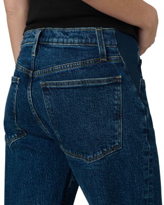 The Margot Crop Maternity Jeans in First Step