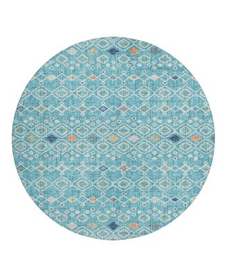 Dalyn Portico Washable PO4 Round Area Rug, 8' x 8'