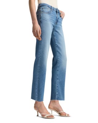 Calie Straight Leg Ankle Jeans in Fancy