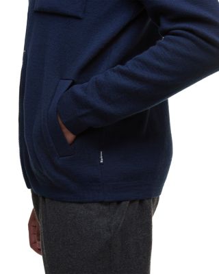 Crosscombe Zip Front Sweater