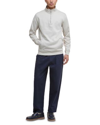 Lambeth Interlock Quarter-Zip Sweatshirt