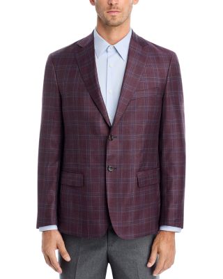 Plaid Regular Fit Sport Coat - Exclusive