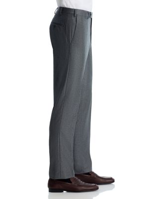Flannel Flat Front Trousers - Exclusive