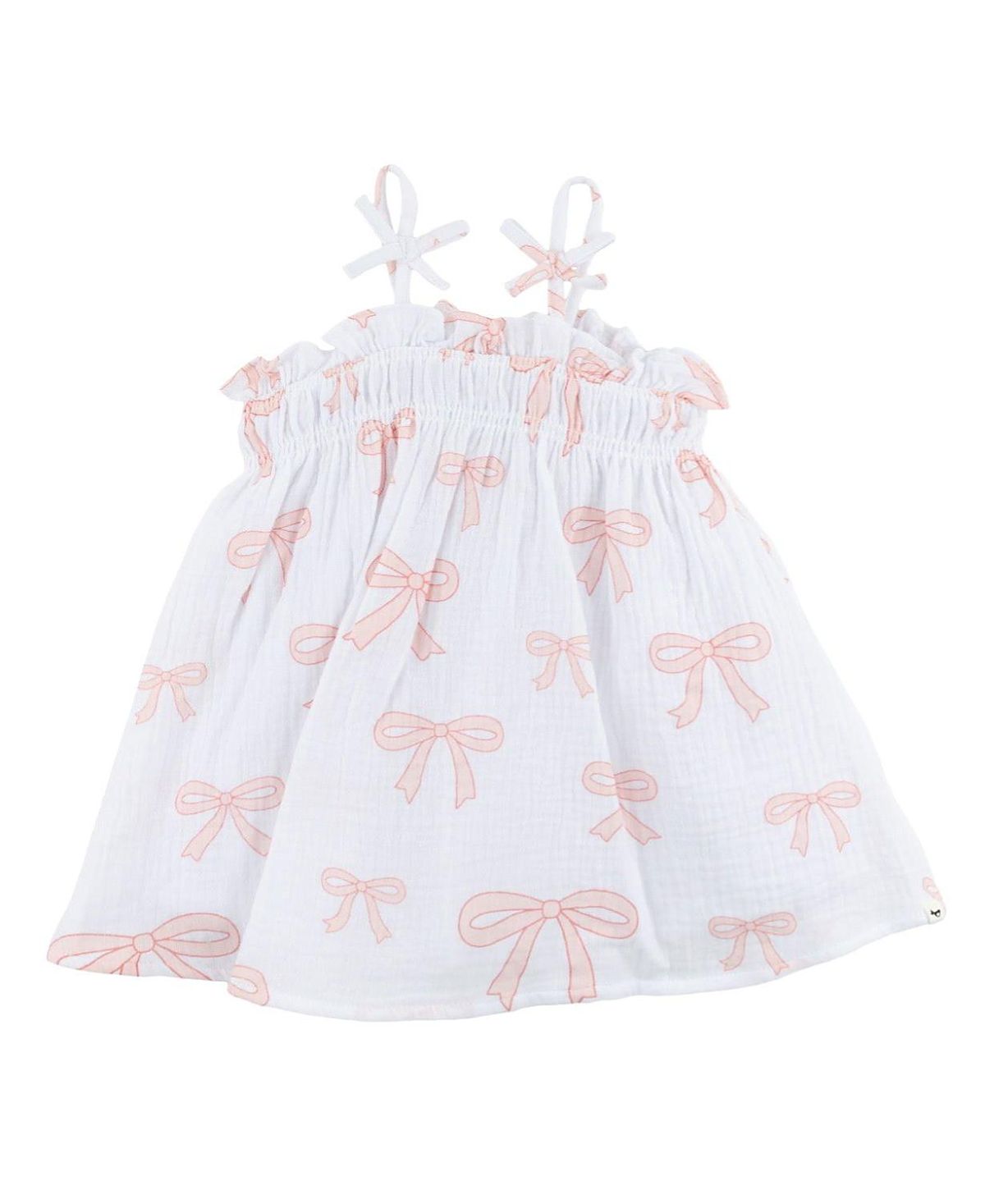 oh baby! Girls' Big Bows Brandie Dress - Baby Little Kid