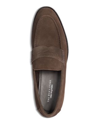 Men's Suede Penny Loafers - Exclusive