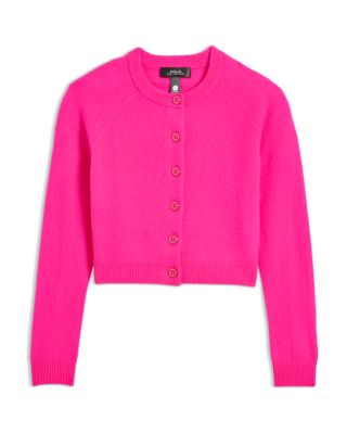 Girls' Knitted Cashmere Cardigan, Big Kid - Exclusive
