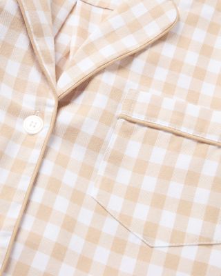 Gingham Pajama Set