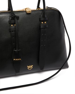 Vitello Leather Bowling Bag