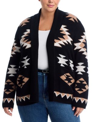 100% Cashmere Aztec Cardigan - Exclusive
