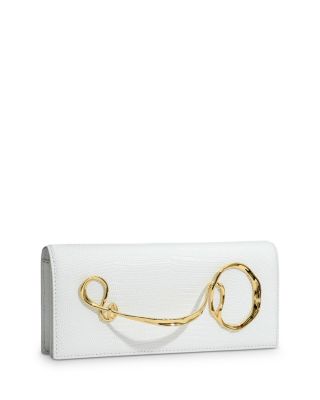 Twisted Gold Side Handle Clutch