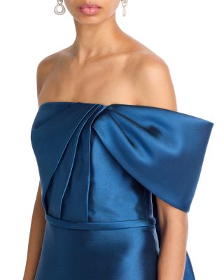 Bow Shoulder Midi Dress