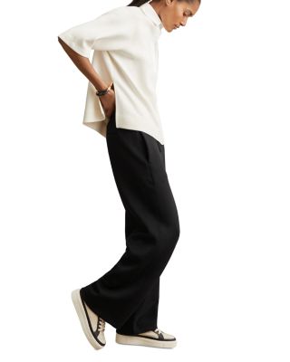 Petite Laney Wide Leg Jogger Pants  