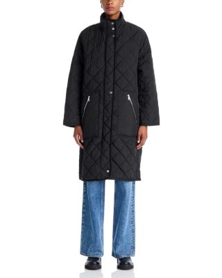 Quilted Woven Coat
