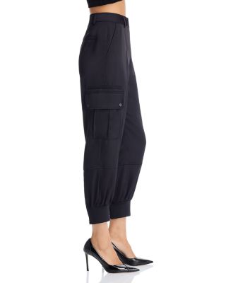 Satin Jogger Pants - Exclusive