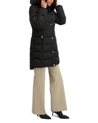 Dana Quilted Hooded Coat