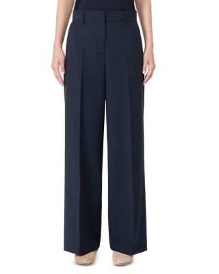 Visivo Wool Palazzo Trousers