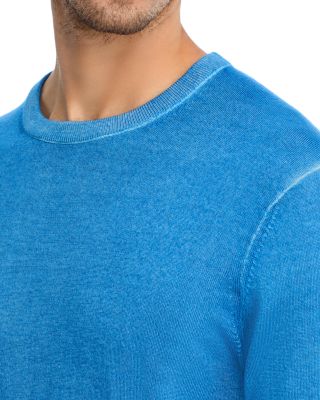 Merino Wool Garment Dyed Sweater