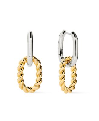 Ana Luisa - Gold Ash Double Mini Drop Earrings