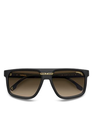 Victory Square Flat Top Sunglasses, 60mm