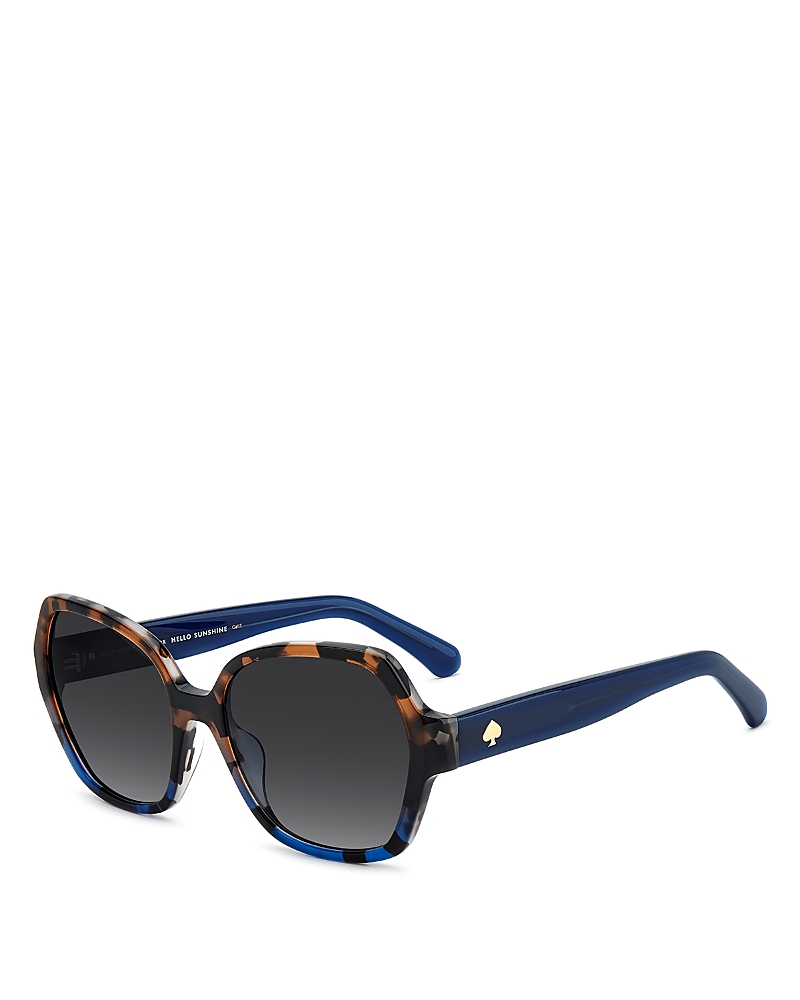 Kate Spade New York Layne 57mm Geometric Square Sunglasses In Multi