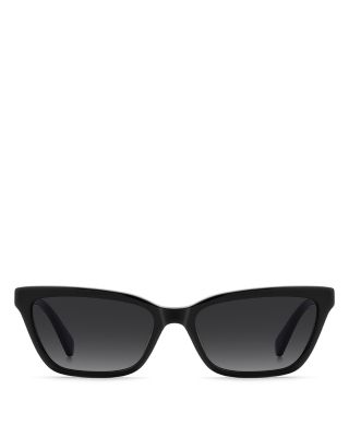 Aisha Rectangle Sunglasses, 55mm