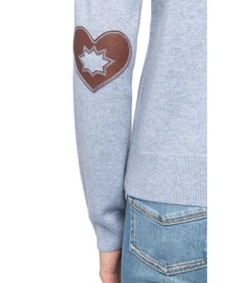 Cici Heart Patch Sweater