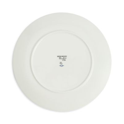 GIO 9.3" Plate, Pinstripe White