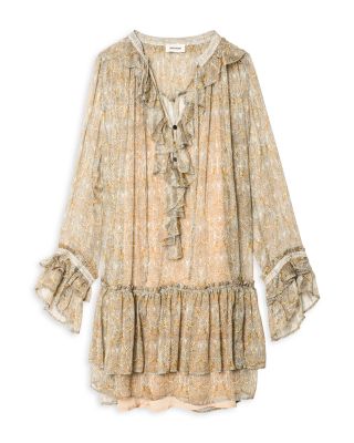 Ralice Mousseline Paisley Print Dress