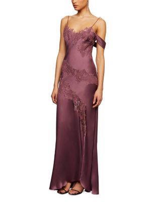 Reese Silk Cascade Gown