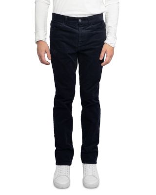Steeve Cotton Stretch Velvet Corduroy Slim Fit Pants
