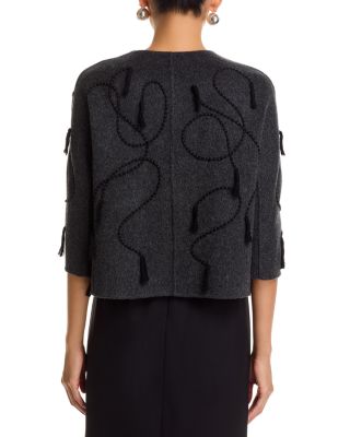 Embroidered Cardigan Jacket