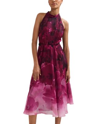 Bethany Ombr&eacute; Floral Print Dress