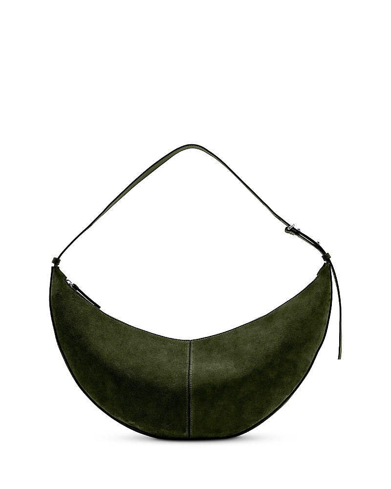 Proenza Schouler Soft Suede Hobo Slide Bag In Green