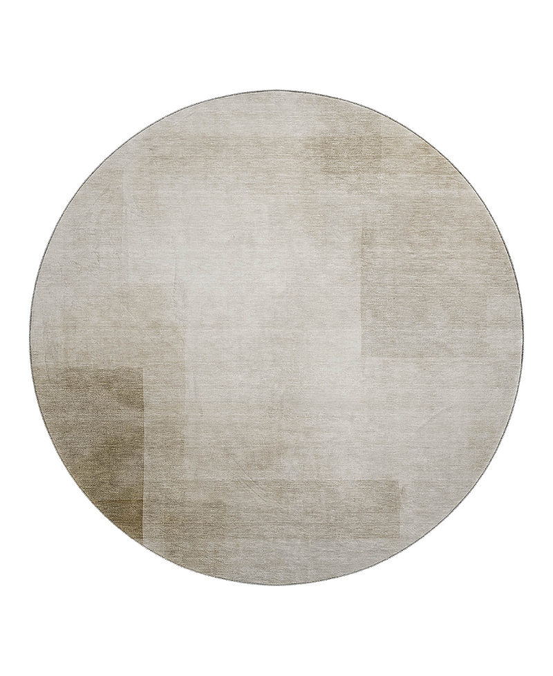 Dalyn Rug Company Dalyn Pacifica Pa5 Round Area Rug, 8' X 8' In Brown