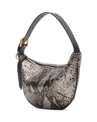 Mercer Leather Small Hobo Bag