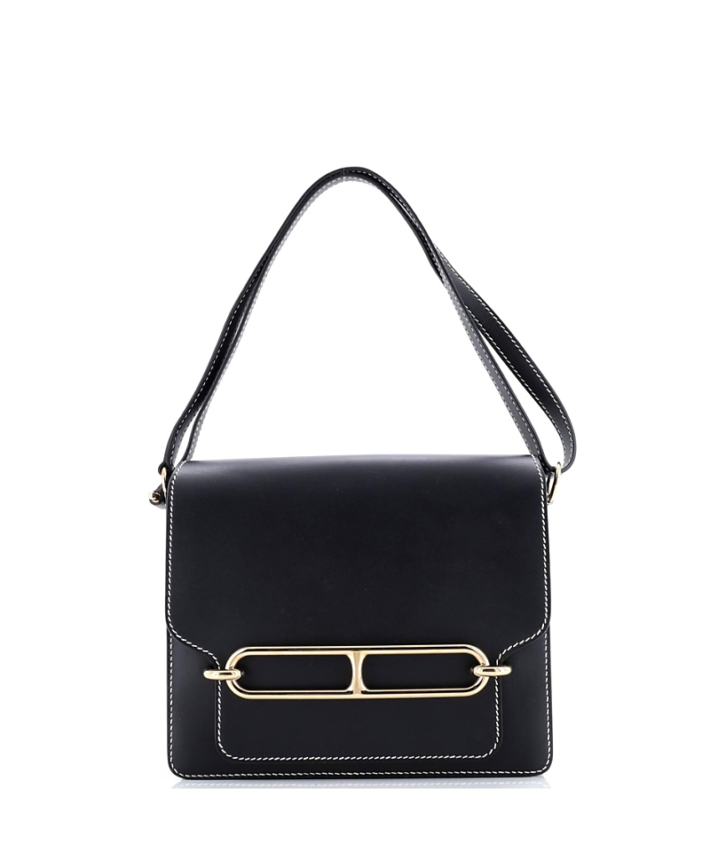Pre-owned Pre-owned Hermes Hermes 23 Roulis Bag Sombrero In Black