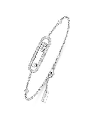 Diamond Baby Move Pav&eacute; Bracelet in 18K Gold, 0.29 tcw