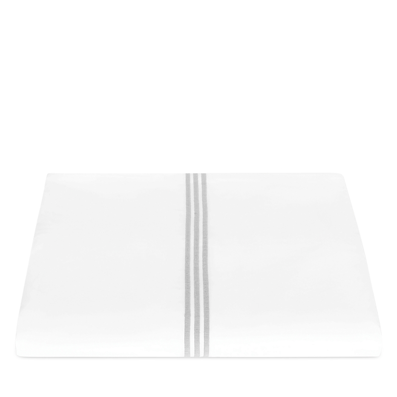 Matouk Bel Tempo Duvet Cover In White