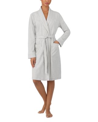 Long Sleeve Shawl Collar Robe
