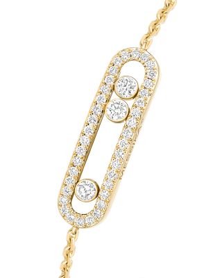 Diamond Baby Move Pav&eacute; Bracelet in 18K Gold, 0.29 tcw